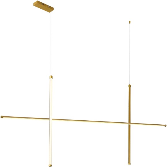 SL6207.203.50 Светильник подвесной ST-Luce Матовое золото LED 1*50W 3000K RETICO