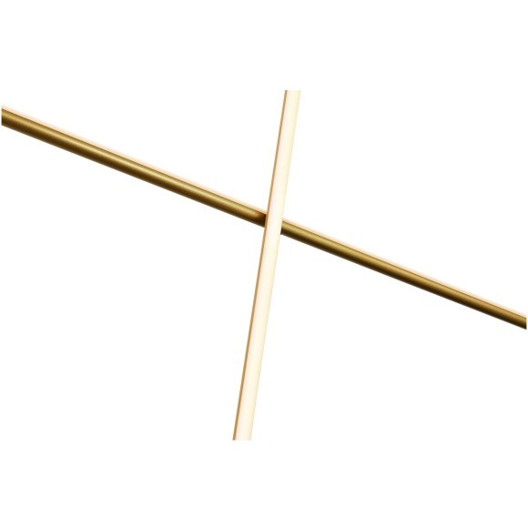 SL6207.203.50 Светильник подвесной ST-Luce Матовое золото LED 1*50W 3000K RETICO