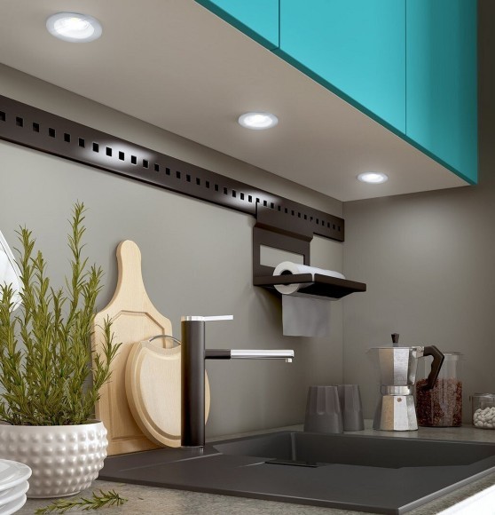 98241 Светодиодный встраиваемый светильник SALABATE димм. с рег-кой, 6W(LED), ?88, H42, 450lm, 4000K, 98241 Светодиодный встраиваемый светильник SALABATE димм. с рег-кой, 6W(LED), ?88, H42, 450lm, 4000K,