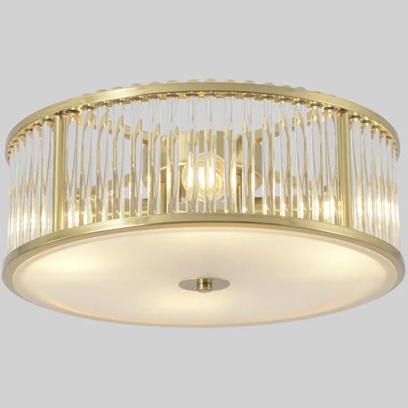 Светильник потолочный Crystal Lux AVENUE PL4 BRASS 3861/104