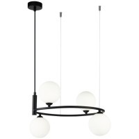Подвесной светильник кольцом Maytoni MOD013PL-04B RING под лампы 4xG9 25W