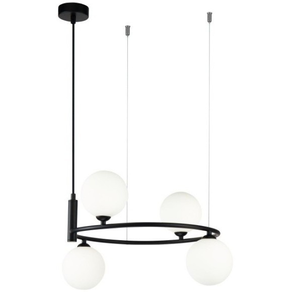 Подвесной светильник кольцом Maytoni MOD013PL-04B RING под лампы 4xG9 25W