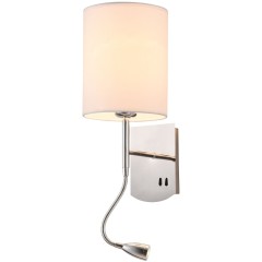 Бра Maytoni MOD617WL-01CH Bergamo под лампу 1xE27 60W