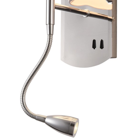 Бра Maytoni MOD617WL-01CH Bergamo под лампу 1xE27 60W