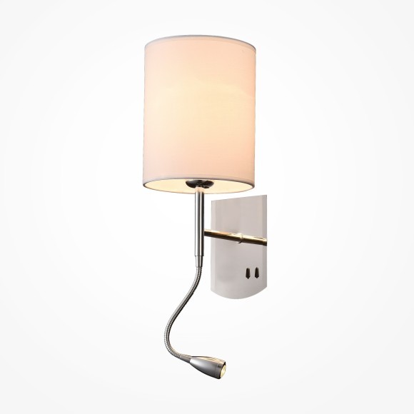 Бра Maytoni MOD617WL-01CH Bergamo под лампу 1xE27 60W