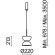 Подвесной светильник Maytoni MOD178PL-L11G3K