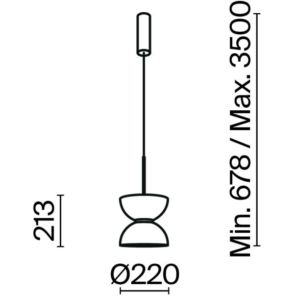 Подвесной светильник Maytoni MOD178PL-L11G3K