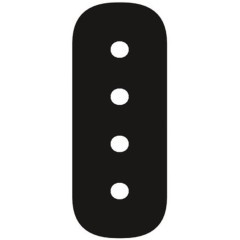 Коннектор прямой для магнитного шинопровода Arte Lamp OPTIMA A740506 Коннектор прямой для магнитного шинопровода Arte Lamp OPTIMA A740506