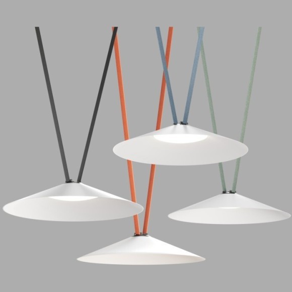 DK5568-WH+BK Светодиодный светильник для трека-ремня серии Denkirs Belty 48V, 24W, RA90, 120°, 4000K