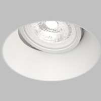 Встраиваемый светильник под шпатлевку SPOT HIDE, до 15 Вт LED, GU10, IP20, алюминий, белый