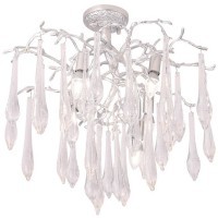Люстра Crystal Lux REINA PL5 D600 SILVER PATINA