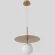 Светильник подвесной Crystal Lux UVA SP1.1 BRASS