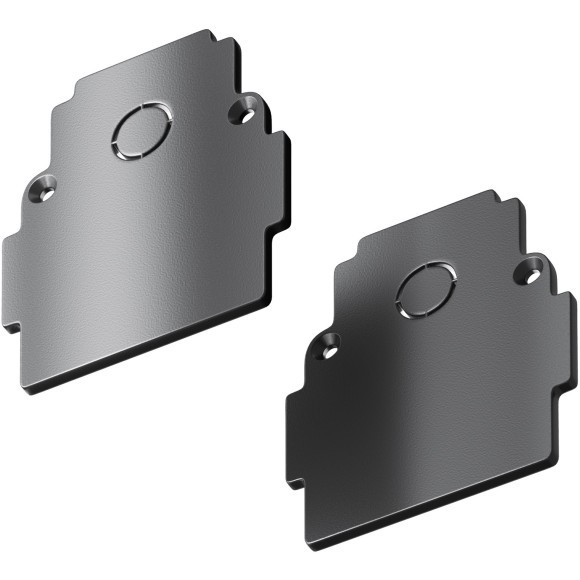 Комплект из 2 боковых заглушек для шинопроводов в ГКЛ Maytoni Gravity TRA010EC-42B Комплект из 2 боковых заглушек для шинопроводов в ГКЛ Maytoni Gravity TRA010EC-42B