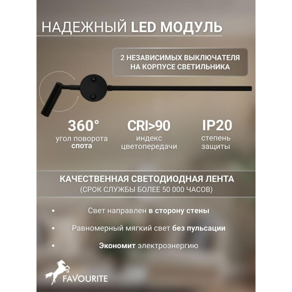 Настенный светильник Tandem 4165-2W