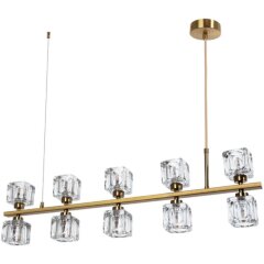 Подвесной светильник линейный Divinare 7205/17 SP-10 ALESSANDRO под лампы 10xG9 40W Подвесной светильник линейный Divinare 7205/17 SP-10 ALESSANDRO под лампы 10xG9 40W