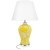 10387T Настольная лампа желтая с расписными птичками LOFT IT Acacia