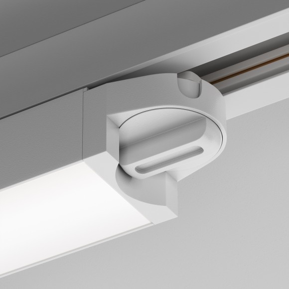Однофазный двужильный светодиодный трековый светильник Maytoni Unity TR000-1-24W4K-W Basis 4000К 1900Лм CRI90+ 110° 24Вт