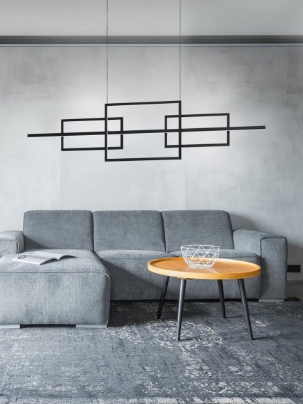 39798 EGLO PUEBLA Светодиодный диммируемый по TRIAC подвес LED, 38Вт, 4000Лм, 3000К