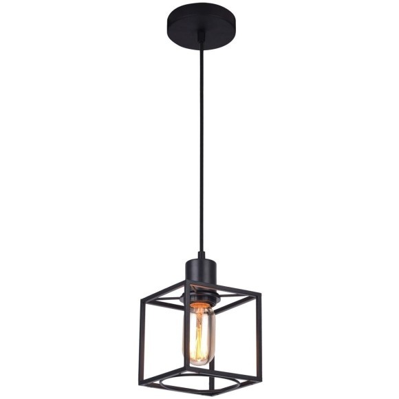 Подвесной светильник с 1 плафоном Lussole LSP-9540 BADGER IP21 под лампу 1xE27 60W Подвесной светильник с 1 плафоном Lussole LSP-9540 BADGER IP21 под лампу 1xE27 60W