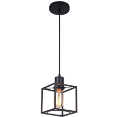 Подвесной светильник с 1 плафоном Lussole LSP-9540 BADGER IP21 под лампу 1xE27 60W Подвесной светильник с 1 плафоном Lussole LSP-9540 BADGER IP21 под лампу 1xE27 60W