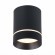 ST115.432.12 Светильник потолочный Черный LED 1*12W 3000K 840Lm Ra90 120° IP20 D79xH100 170-240V Накладные светильники