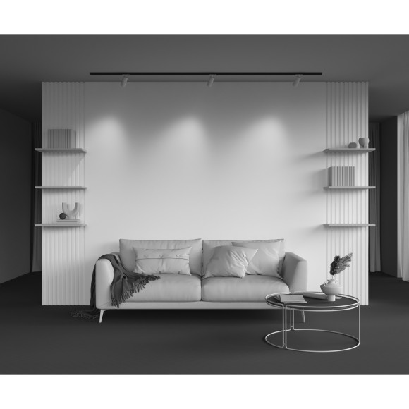 Однофазный двужильный трековый светильник Maytoni Unity TR089-1-GU10-WW Artisan под сменную лампу GU10