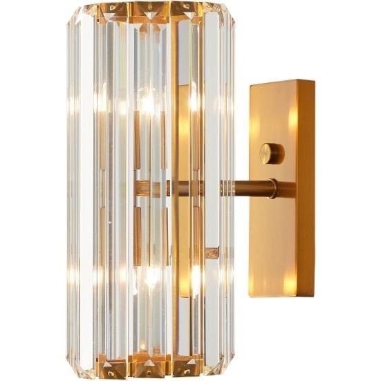 Светильник настенный хрустальный 2175/05/02W Stilfort, серия Twin