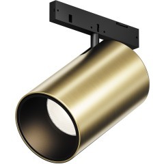 TR187-1-5W3K-M-BBS Ультратонкий трековый магнитный светодиодный светильник Maytoni Levity CRI90+ 3000К 375Лм 36° 5Вт