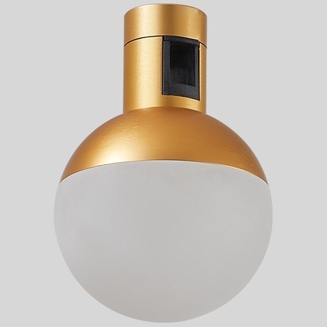 ST815.206.05 Магнитный трековый светильник золотистый LED 5W 3000K 89Lm Ra90 120° FARM