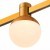 ST815.206.05 Магнитный трековый светильник золотистый LED 5W 3000K 89Lm Ra90 120° FARM