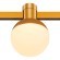 ST815.206.05 Магнитный трековый светильник золотистый LED 5W 3000K 89Lm Ra90 120° FARM