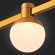 ST815.206.05 Магнитный трековый светильник золотистый LED 5W 3000K 89Lm Ra90 120° FARM