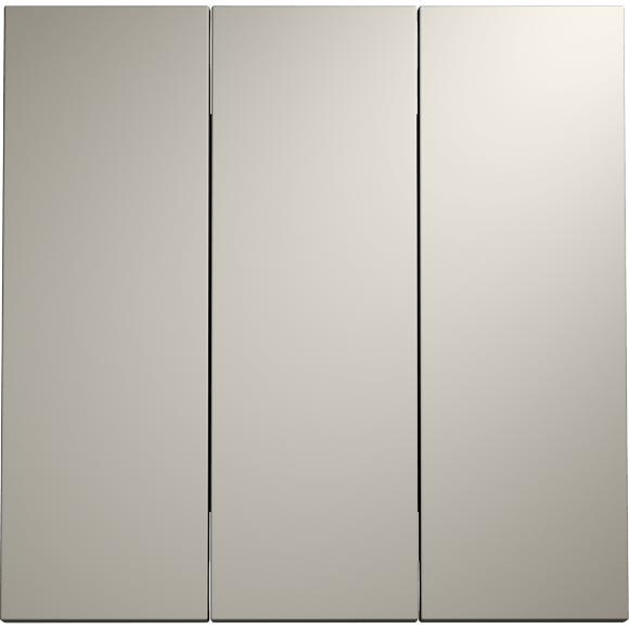 Клавиши для выключателя/переключателя трехклавишного, S70 (кашемир)