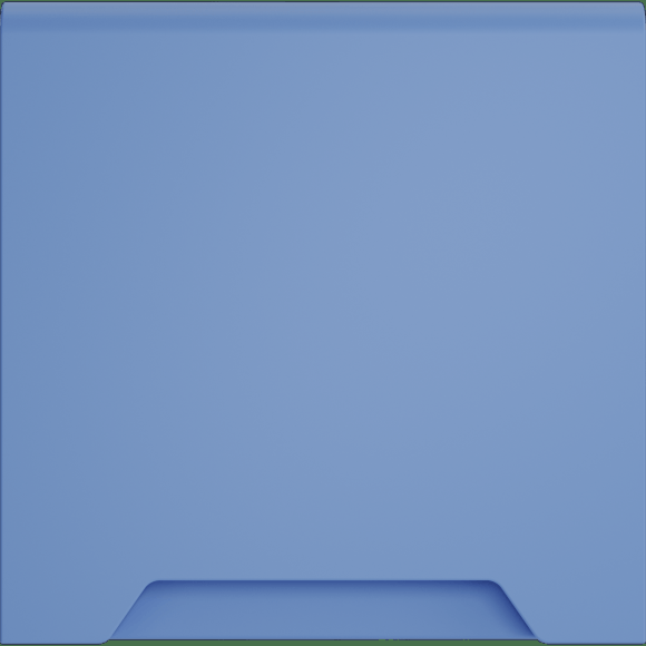 Накладка для розетки с заземлением, защитными шторками и крышкой, S70 (деним)