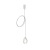 Подвес держатель неона с креплением к потолку, для серий Linea, Expert и Optima Arte Lamp LOOP A492433