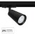 Однофазный двужильный трековый светильник Arte Lamp A2354PL-1BK CINTURA под сменную лампу GU10
