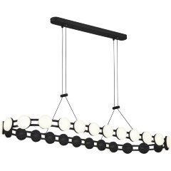 SL6610.403.26 Светильник подвесной ST-Luce черный/белый LED 1*50W 4000K MONRO SL6610.403.26 Светильник подвесной ST-Luce черный/белый LED 1*50W 4000K MONRO