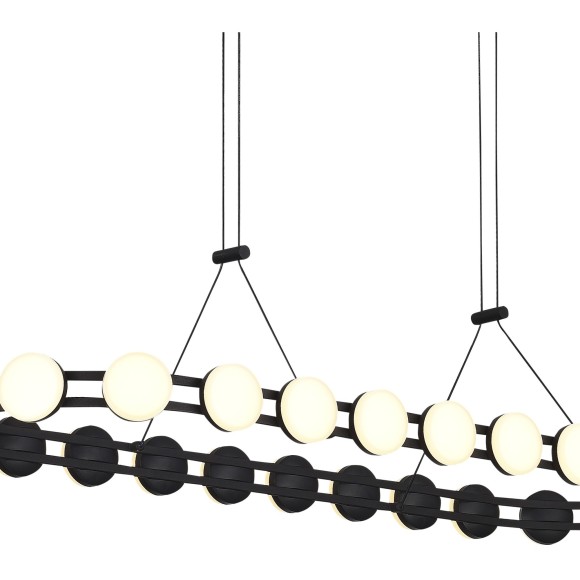 SL6610.403.26 Светильник подвесной ST-Luce черный/белый LED 1*50W 4000K MONRO