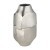 421051 ABUCAY Декоративная ваза L160 B120 H290 алюминий никель
