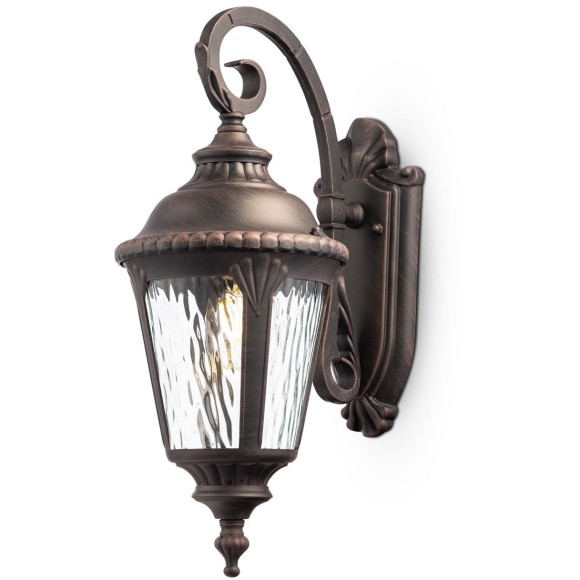 Уличный настенный светильник Maytoni O029WL-01BZ Goiri IP44 под лампу 1xE27 60W