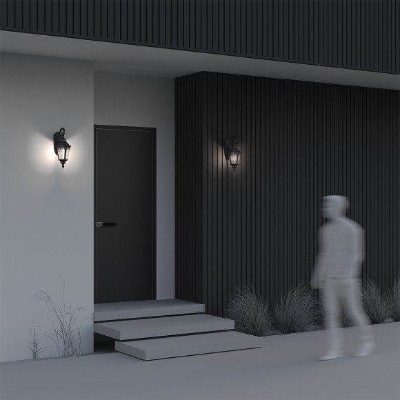 Уличный настенный светильник Maytoni O029WL-01BZ Goiri IP44 под лампу 1xE27 60W