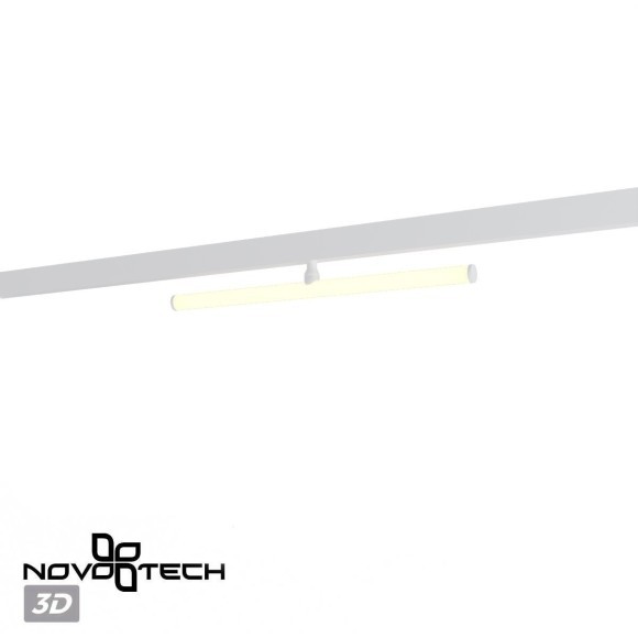 359447 Трековый светодиодный TUYA SMART светильник Novotech Flum CRI90+ 3000-6000К 960Лм 120° 12W Bluetooth Wi-Fi Алиса