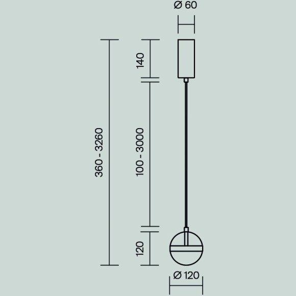 Подвесной светильник Maytoni MOD295PL-L20BS3K