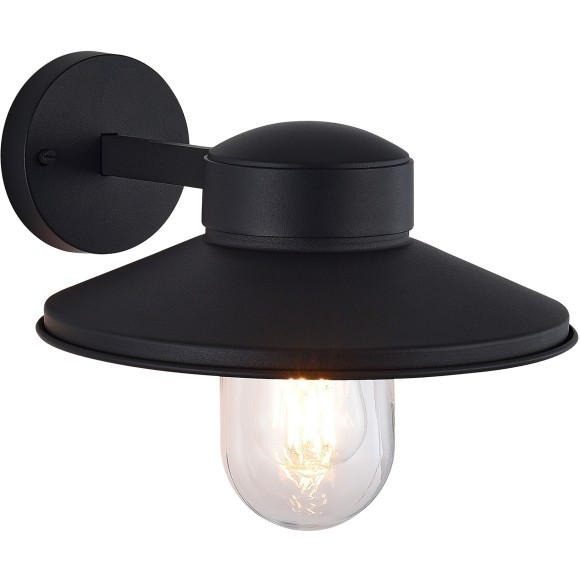 SL9542.701.01 Светильник настенный ST-Luce темно-серый/прозрачный E27 1*60W BASKO