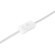 Freya Lucente FR2064TL-01BS Классический настольный светильник, лампа 1xE14 до 40 Вт, металл цвета латунь, белый тканевый абажур диаметром  28 см и стеклянный декор, выключатель на проводе в розетку