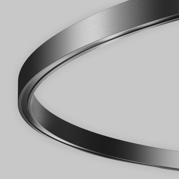 Шинопровод-круг 650мм накладной/подвесной Maytoni Flarity TRX154-R-D650-B