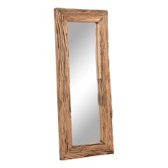 425045 TANAMBAO Декоративное зеркало, переработанное дерево, зеркальное стекло, коричневый, L550, H1260, W150 425045 TANAMBAO Декоративное зеркало, переработанное дерево, зеркальное стекло, коричневый, L550, H1260, W150