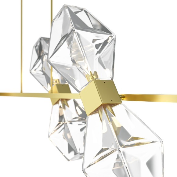 Подвесной светильник линейный Maytoni MOD325PL-06G Coctail time под лампы 6xG9 28W Подвесной светильник линейный Maytoni MOD325PL-06G Coctail time под лампы 6xG9 28W