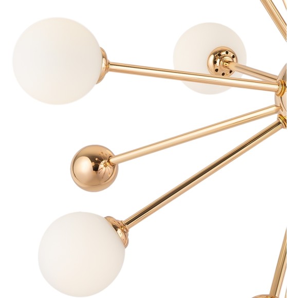 Люстра потолочная Freya FR5200PL-09FG Planets под лампы 9xG9 40W Люстра потолочная Freya FR5200PL-09FG Planets под лампы 9xG9 40W