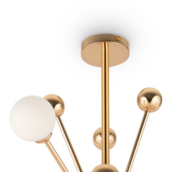 Люстра потолочная Freya FR5200PL-09FG Planets под лампы 9xG9 40W Люстра потолочная Freya FR5200PL-09FG Planets под лампы 9xG9 40W